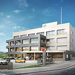 裾野警察署見上げ