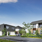 ルナ三田ウッディタウンけやき台住宅街並み