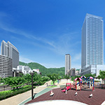 ブランズ新神戸昼景